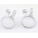 S925 Sterling Silver Stud Earrings in sterling silver opal earrings big buck Boutique