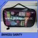 Glassy leather beautiful makeup bag for your cosmetics