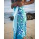 Embroidered Printed Beach Towel Large Size Machine Washable