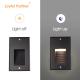 COB 6W LED Recessed Wall Light IP65 Buried Floor Lamp Outdoor LED Step Lights