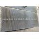 Stainless Steel Wedge Wire Grates 2x1.2m Welded Drying Equipment