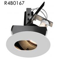 Recessed Led Downlight  / Alumnum Halogen Lamp QR-CB51 Light Source Spot Downlights