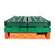 Durable Orange Mesh Style Plastic Meat Crate Box for Vegetables and Fruits EU Standard