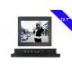 Surveillance CCTV LCD Monitor HD SECAM Color System 800X600 Resolution