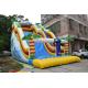 0.55mm PVC Tarpaulin Inflatable Wide Wave Slide Blow Up Arch Fireproof UV Protective