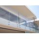 Curtain Wall Strongest Tempered Glass , High Strength 5mm Toughened Glass
