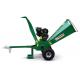 15HP Branch Shredder Chipper 5 Inch Chipping Capacity With Pull Start System