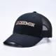 Black 6 Panel Mesh Trucker Hat Glitter Trucker Cap High Quality Fashion Sequins Embroidery Trucker Hats