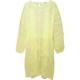 Breathable Disposable Isolation Gown , PP Non Woven Surgical Gown Yellow