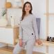 Long Sleeve Electric Heated Clothes Suit Graphene Film Material 65degree SHEERFOND