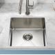 1.2mm Thick Stainless Steel Kitchen Sink Brushed Silver Color For Laundry Room