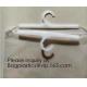 PVC/EVA Plastic Cloth Underwear Hanger Packaging Bag With Snap Button,Eco