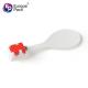 Plastic rice spoon can stand handle cute handle