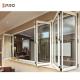 Fold Up Glass Aluminum Bifold Windows Residential Vertical Folding Windows