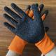 Knitted Nylon Polyester Working Gloves Latex Coated For Construction