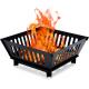 High-Temperature Resistant Coating Fire Pit for Backyard Garden Picnic Patio Beach