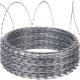 Electric / Hot Dipped Galvanized Razor Barbed Wire Bulk Concertina Wire Mesh Material