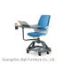 Modern Swivel PP Plastic Office Training Chair With Wheels And Cotton Pad