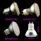 TOPIN 38 Warm Light Bulb GU10 LED Spotlights 3W MR16/12V E27/ AC110V