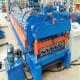 PLC Control Tile Trapezoidal Roll Forming Machine With Custom Color