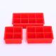 OEM Food Grade Silicone Ice Cube Trays With Removable Lid