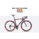 Black Red SHimano SORA 18 Speed Road Bike 9.6kg With 700C Wheel