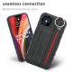 Lanyard Strap Leather Phone Cases For Iphone 14 13 Scratchproof