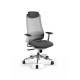 TUV Black Revolving Chair For Study Table , 0.184m3 Office Swivel Chair
