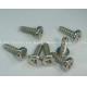 Nickel plating countersunk screw,spring steel,stainless steel,iron,Size and finish can OEM