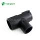 High Pressure Pn16 HDPE Gas Water Pipe Fittings PE Equal Tee Welding Type Connection