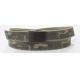 Army Green Polyester Mens Web Belt , Military Steel Buckle Cool Web Belts