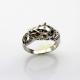 Designer Jewelry Pave Cubic Zircon 925 Silver Leopard Ring(R210)