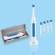 Oscillation Electric Toothbrush 45 ° rotary cleaning portable oral cleaning,Timing reminder function