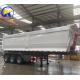 Full Set of Hyva Hydraulic Lifting C Sinotruk 3/4 Axle Dump Trailer for Cargo Transport