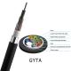 24 Core Loose Tube Stranded GYTA Aerial and Duct 96 Core Single Mode China Fiber Optic Cable