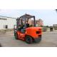 Four Wheel Diesel Powered Industrial Lift Truck With Container Mast 3.5 Ton