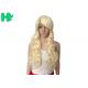 Natural Curly Long Synthetic Wigs Heat Resistant Fiber Tangle Free