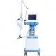 4 Wheels Respirator Hospital Icu Ventilator Machine  For Breathing