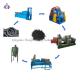 Automatic Used Tire Recycling Machine / Tire Scrap Cutting Equipment