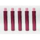 D32MM Pink Aluminum Cosmetic Tubes , Hair Color Tube With Opening Seal Membrane