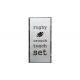 201 / 304 / 316 Custom Stainless Steel Signs Durable Low Power Consumption