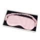 Pink Mulberry Silk Sleep Mask Travel Use With Gift Boxes