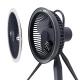 Tripod Portable Camping Fan Electric Rechargeable Telescopic Foldable Fan With Remote