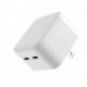 35W Dual PD Type C Charger Adapter Fast Charging Charger US Plug