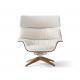 Fiberglass Shell Modern Lounge Chair