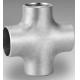 Oil Gas Process A420 WPL6 Seamless Carbon Steel Cross Pipe Fitting OD15mm