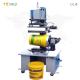 Dia 300mm Bottle Caps Hot Foil Stamping Machine Auto Gold Foil Printing Machine