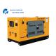 Four Cylinder Heavy Duty Silent Diesel Generator Low Fuel Consumption High Output