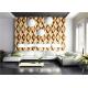 Three Dimensional Modern Geometric Pattern Wallpaper American Style For Living Room