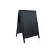 A-Frame Custom Double-Sided Sidewalk Sandwich Board Advertising Chalkboard